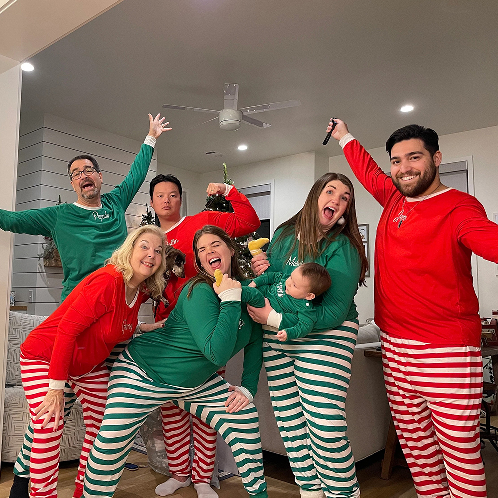 Personalized Family Christmas Pajamas Set | inSet17