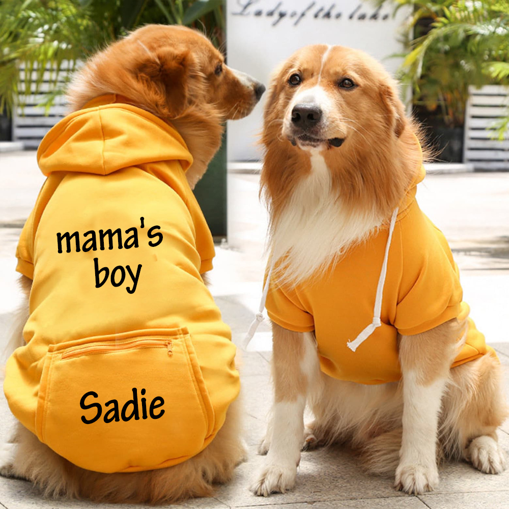 Personalized Warm Puppy Hoodie for Comfort & Unique | BKPet10001