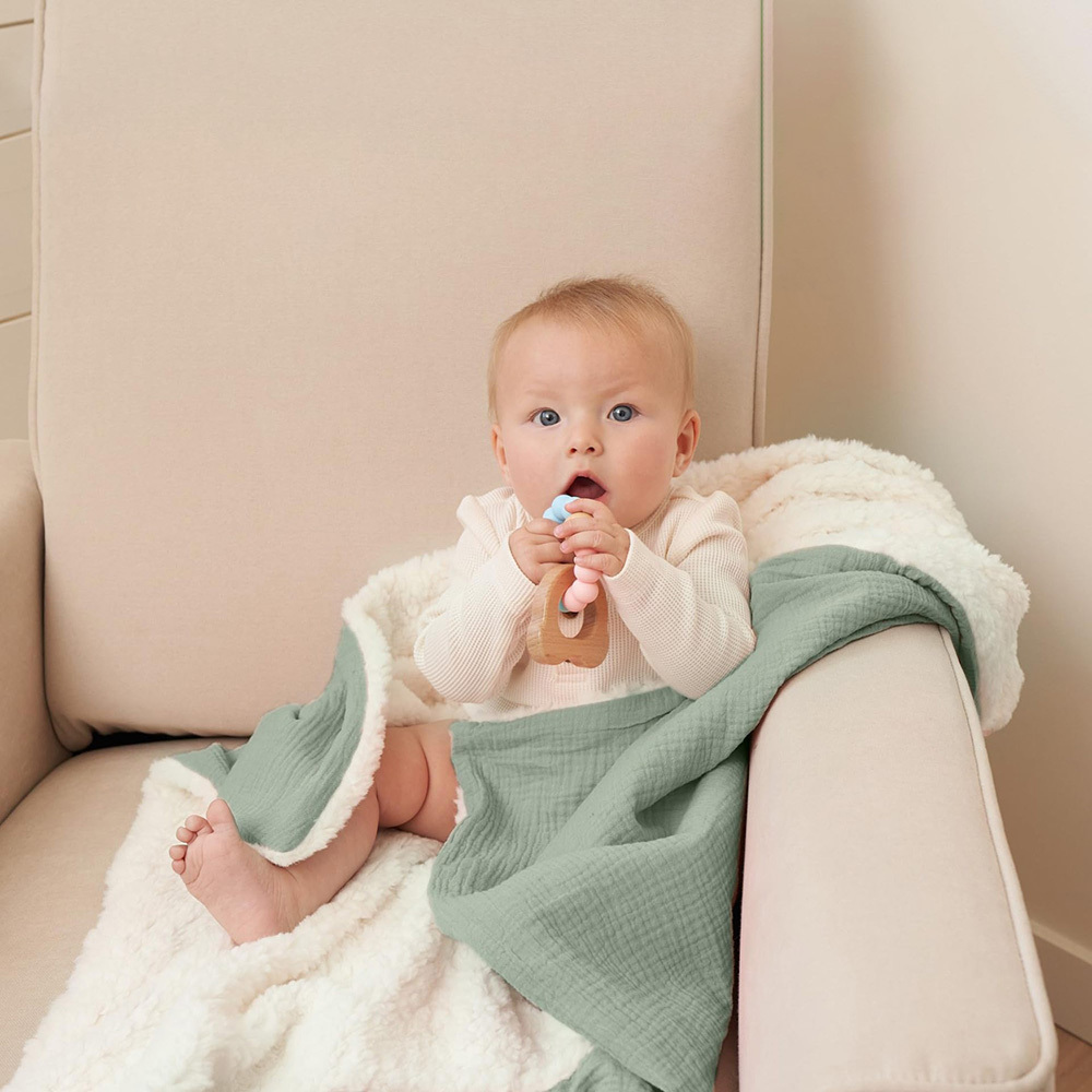 Personalized Embroidered Soft Fleece Baby Blanket | CWBaby154