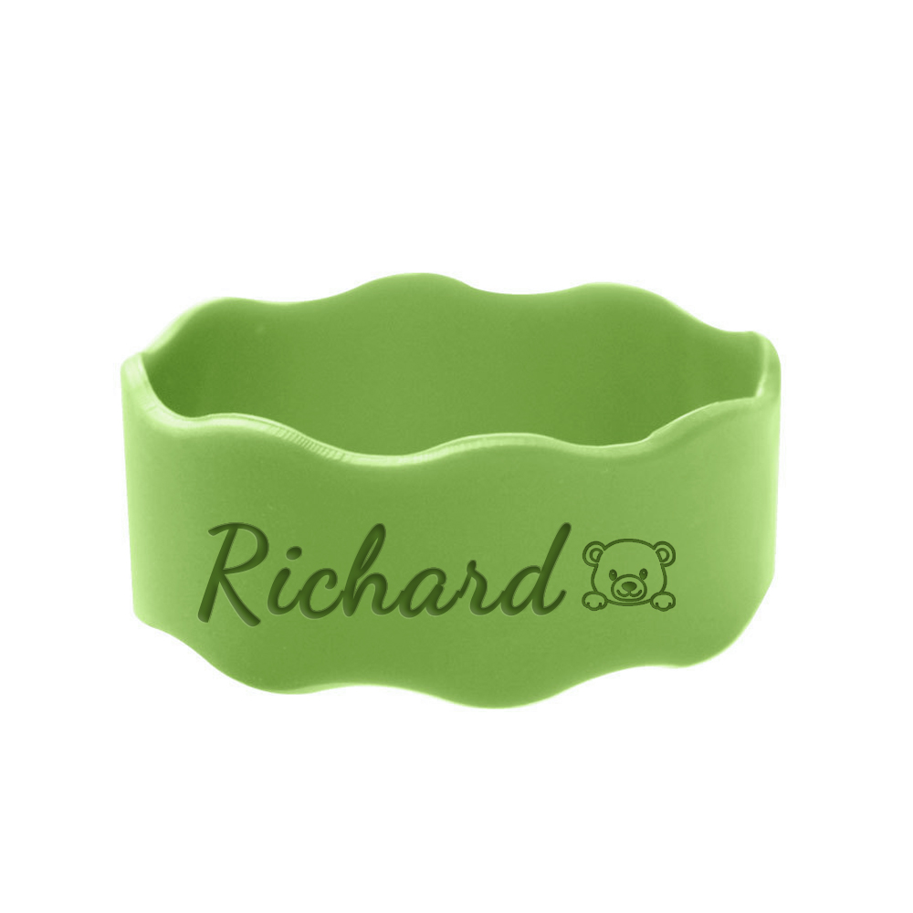 Personalised Kid Silicone Water Bottle Labels | CWBaby158