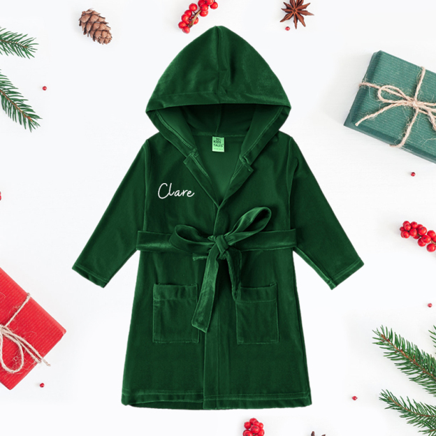 Personalized Embroidered Kids Christmas Outfit | inSet20
