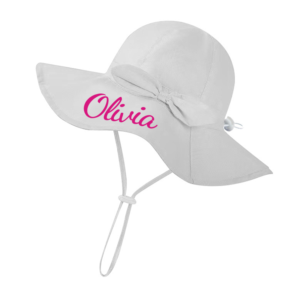 Personalized Lovely Bowknot Bucket Hat for Comfort & Unique | CWBeach170