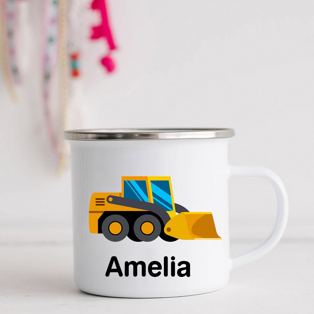 Personalised 12oz Truck Mugs for Kids  | KidMug02