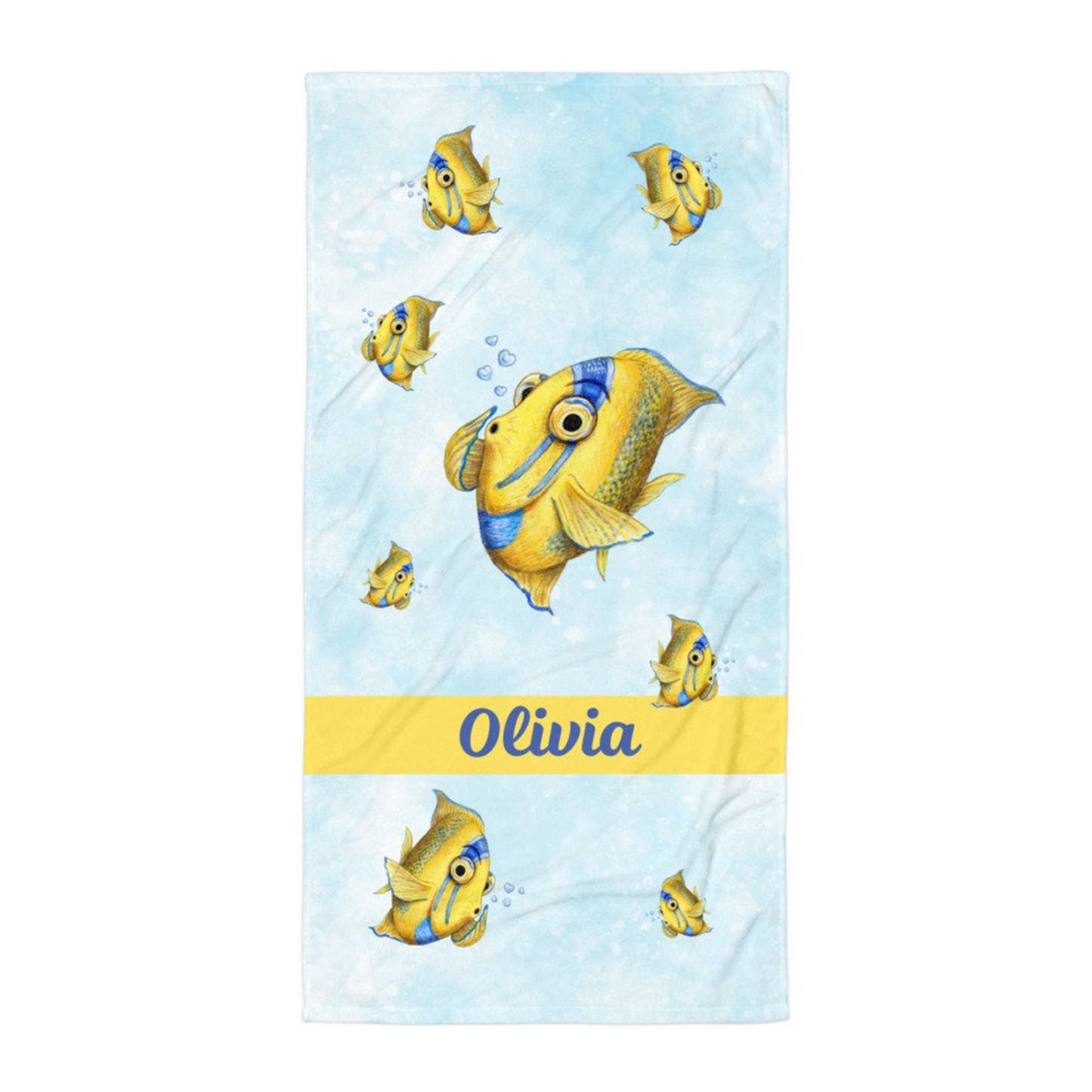 Personalized Lovely Kid Towel for Summer & Beach | CWTowel108