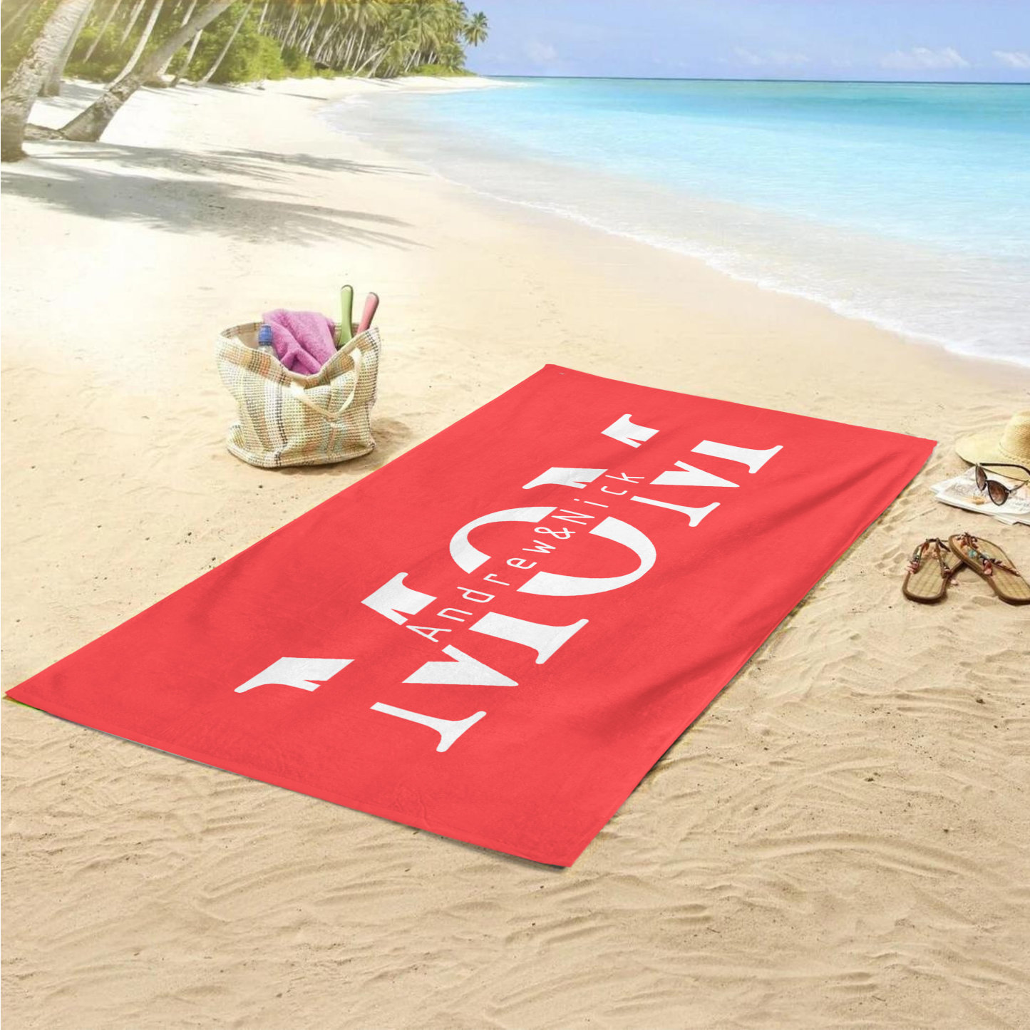 Personalized Lovely Kid Towel for Summer & Beach | CWTowel97