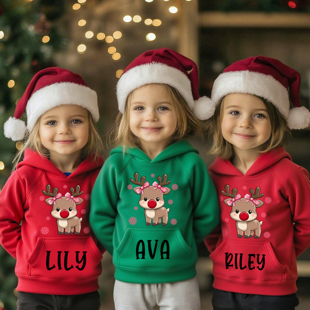 Personalized Kids Lovely Christmas Hoodie | InSweatshirt82
