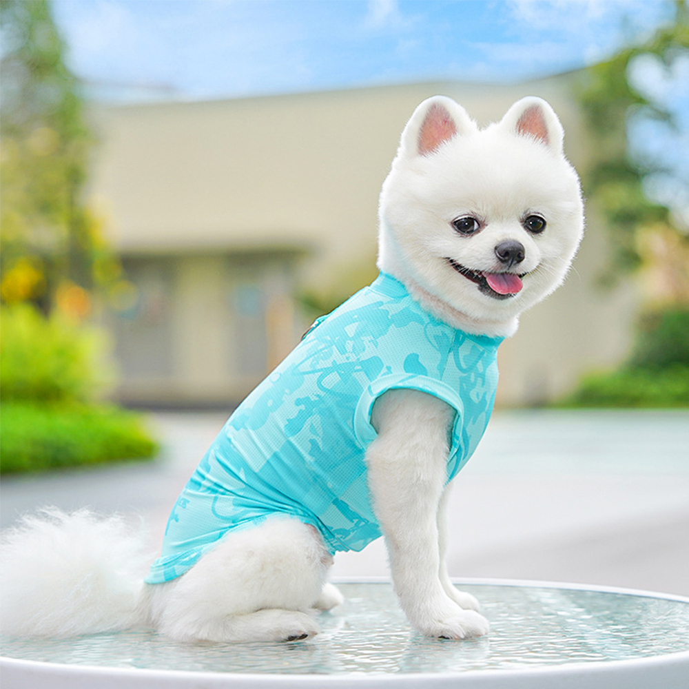 Personalized Breathable Pet Summer Cool Mesh Vest | BKPet192