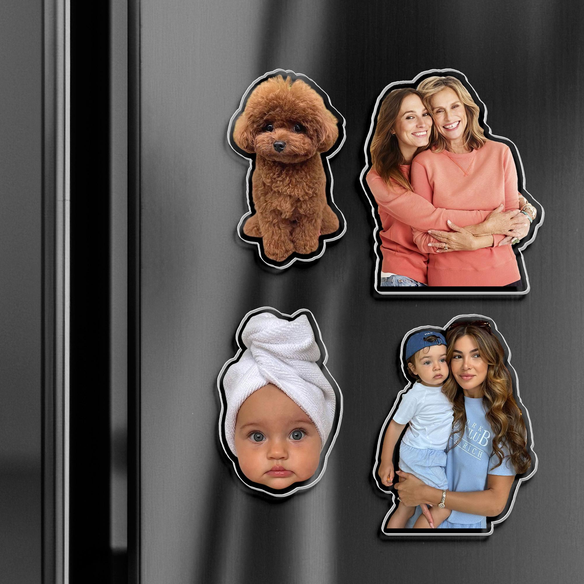 Personalized Sweet Family Photo Fridge Magnet | CWGift15
