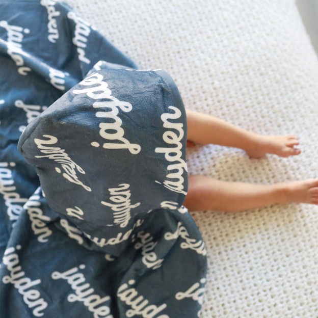 Personalized Baby Hooded Towel for Comfort & Unique | BBBlanket10