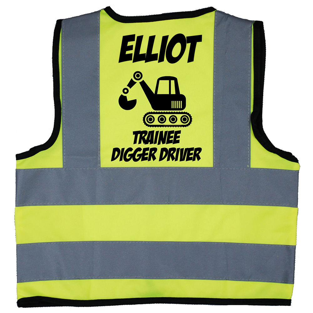 Personalized  Kids Hi Vis Safety Jacket | CWToy43