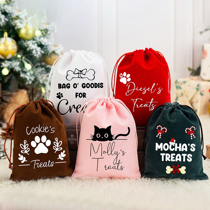 Personalized Pet Christmas Treat Bag for Love & Unique | BKPet25