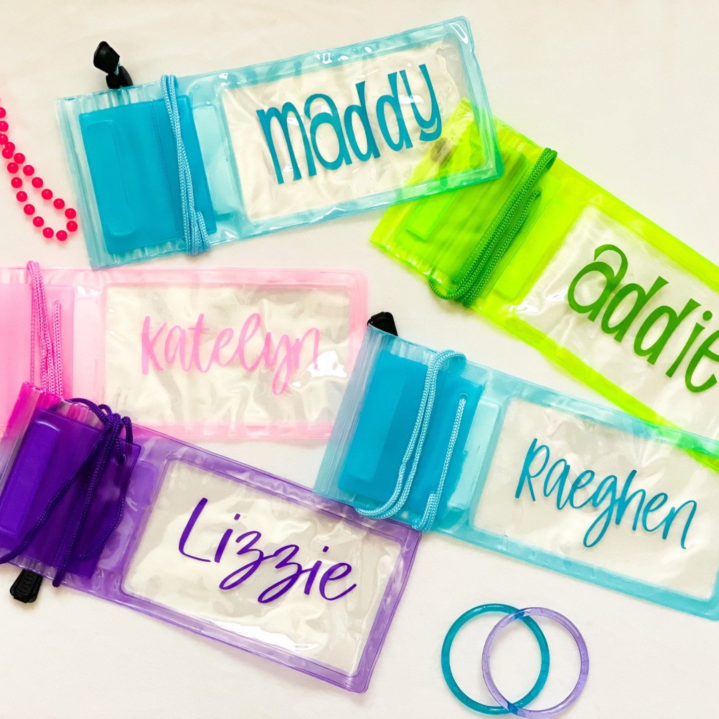 Personalized Waterproof Fluorescent Phone Case | CWBeach48