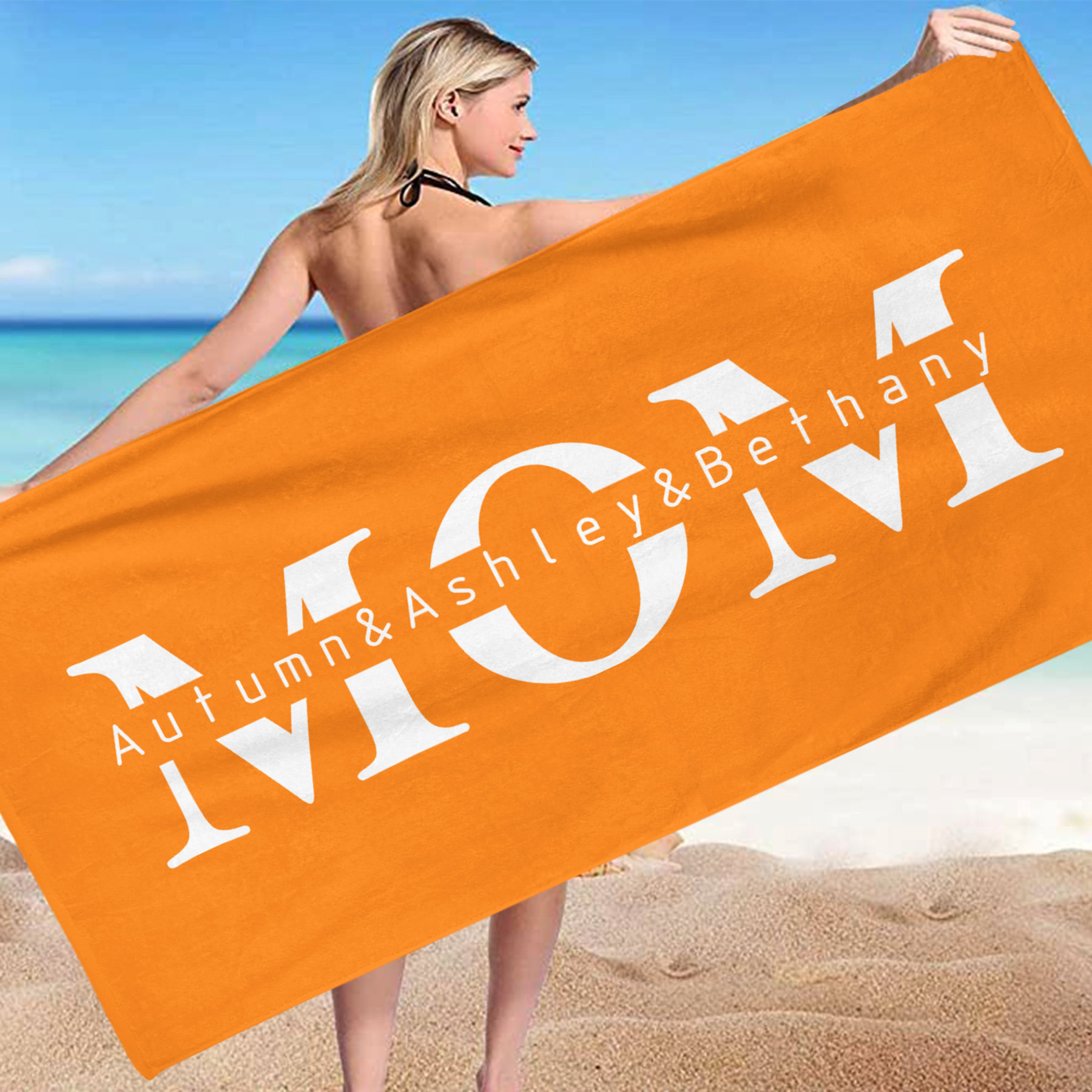 Personalized Lovely Kid Towel for Summer & Beach | CWTowel97