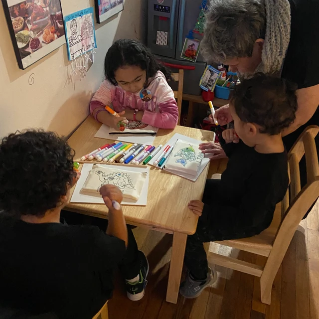 Personalized Gift Color Your Own Bag Kit (Colored Pencils Included)