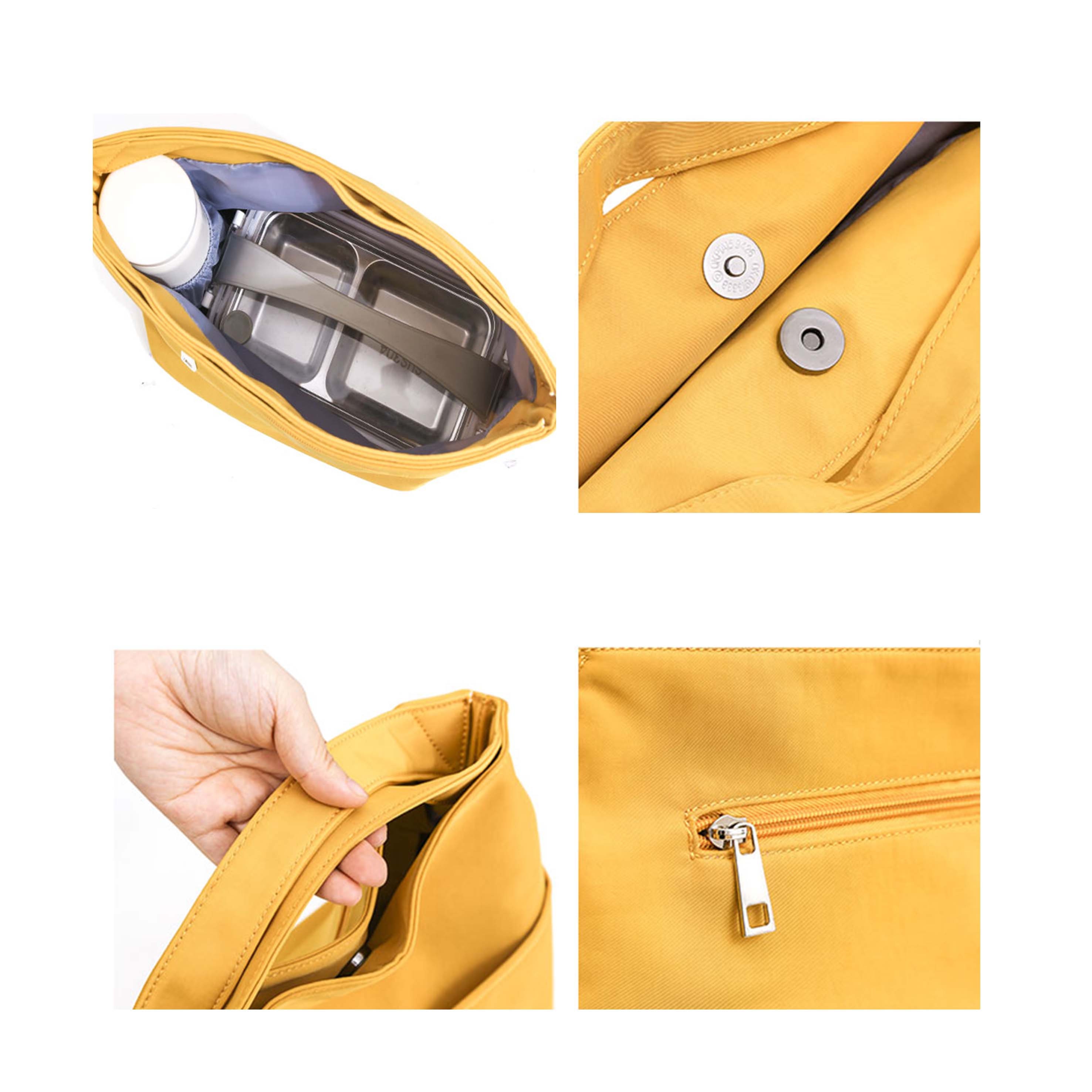 Personalized Color Kids Lunch Tote Bag