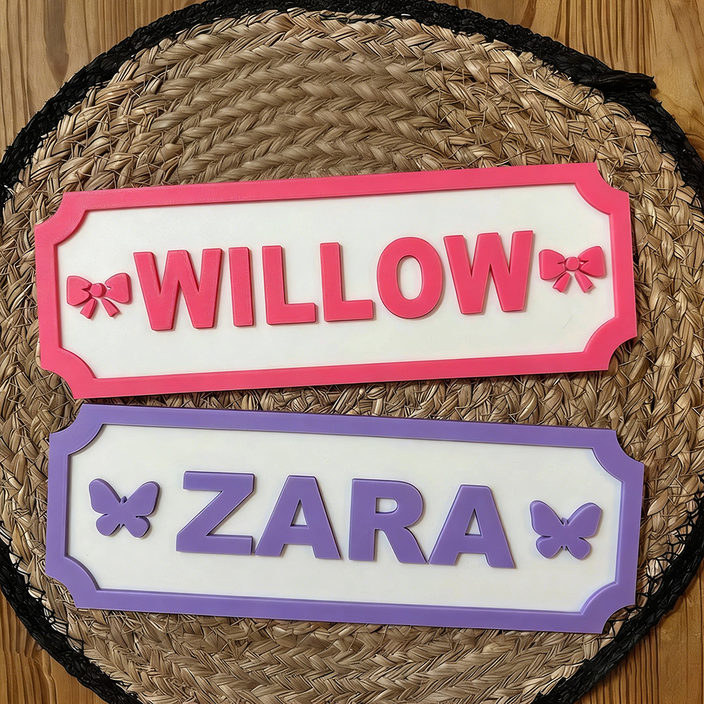 Personalized Kid's Bedroom Decoration Door Sign | CWBaby391