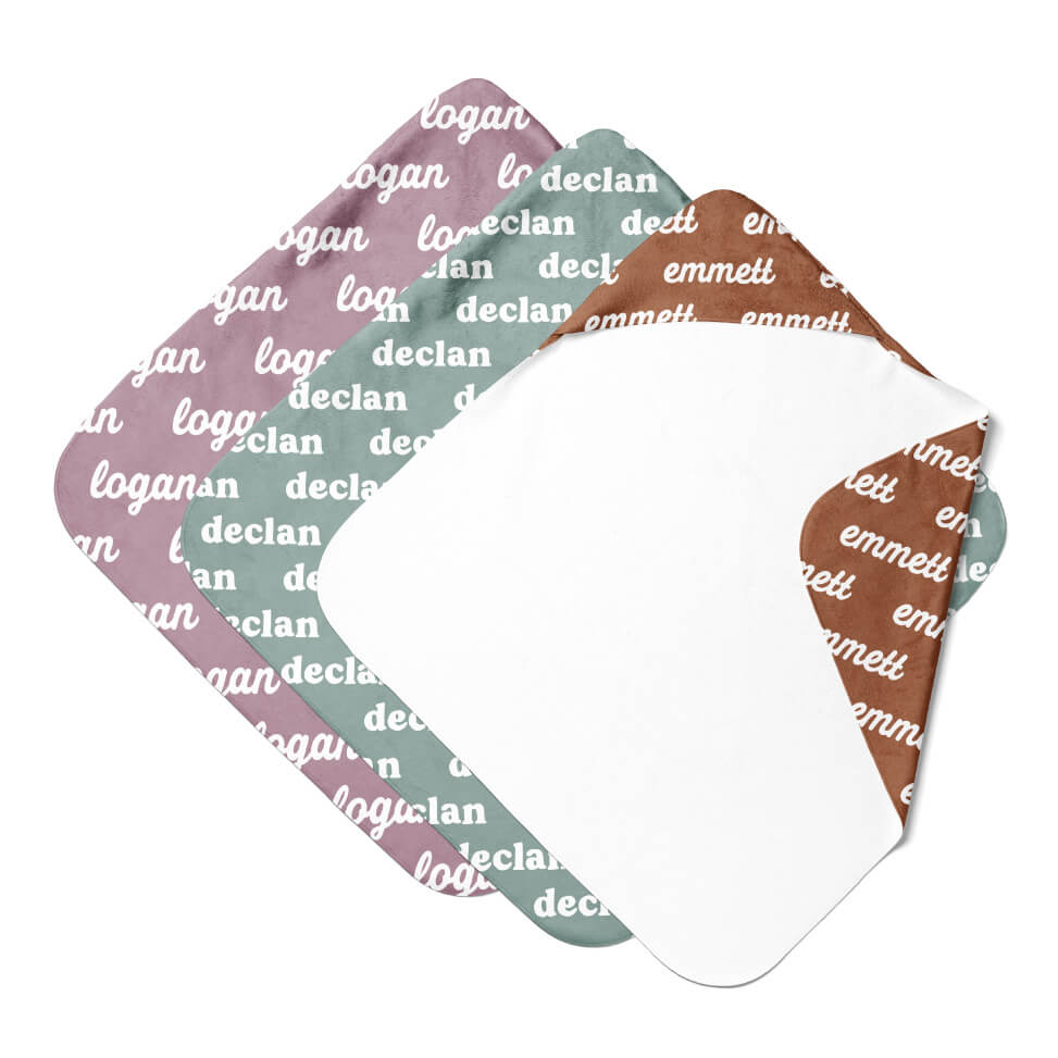 Personalized Baby Hooded Towel for Comfort & Unique | BBBlanket10