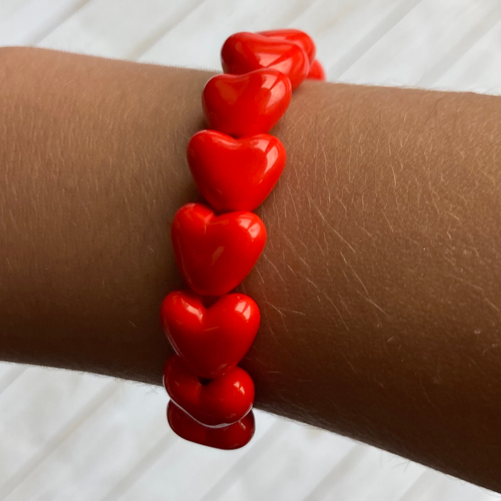 Personalized Kids Lovely Heart Valentines Bracelet | ValGift09