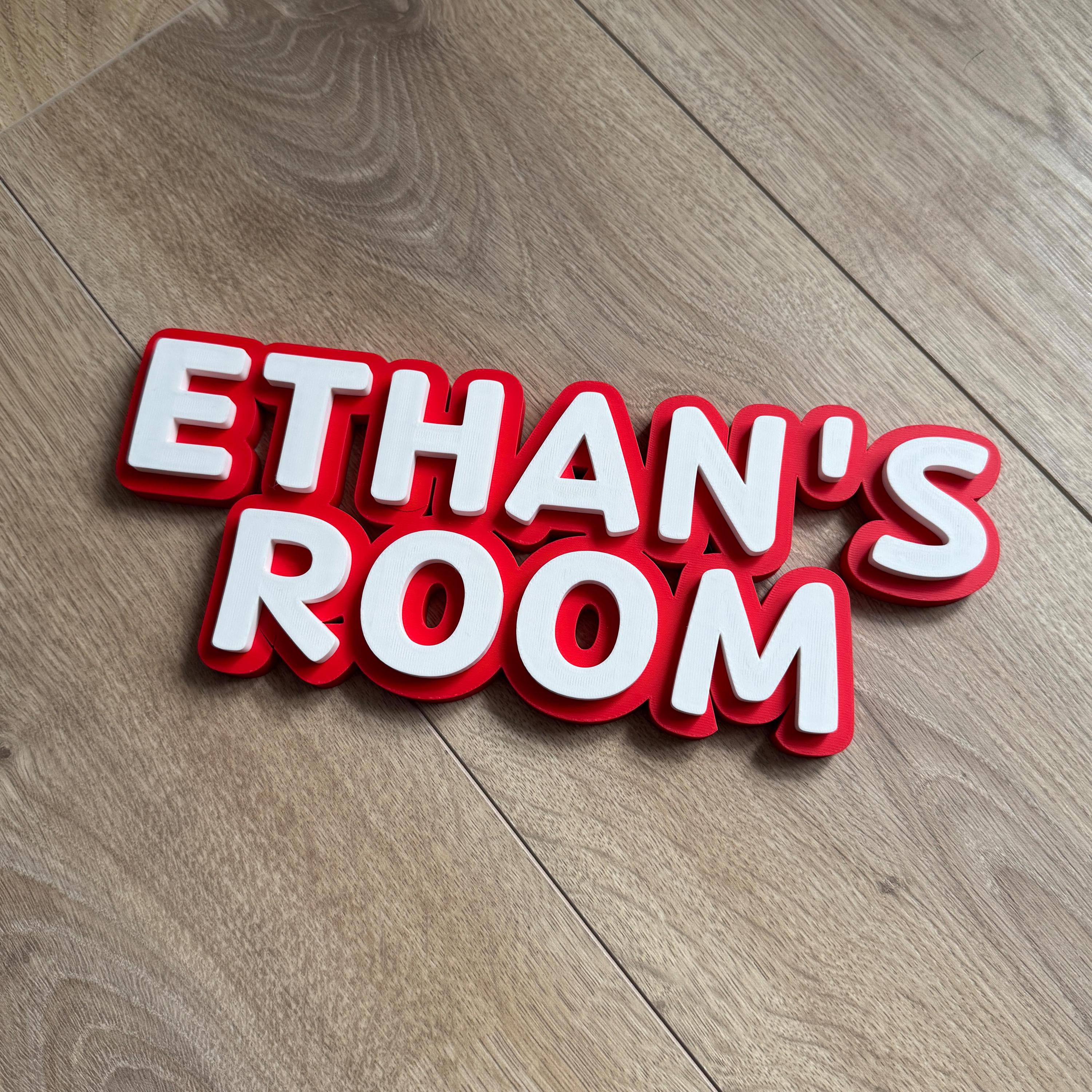 Personalized Bedroom Door Decoration Name Sign | CWBaby417