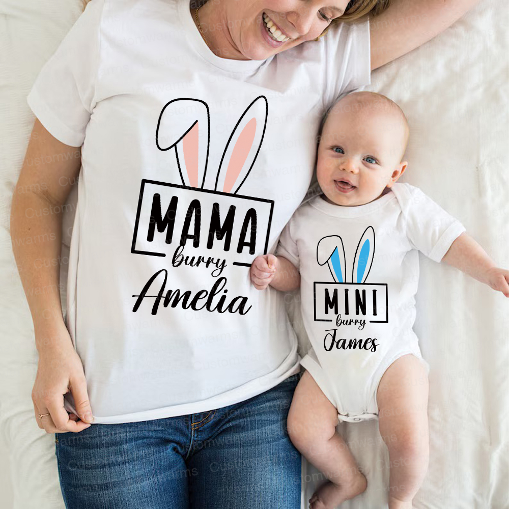Personalized Family Happy Easter Matching Shirt | CWEaster63