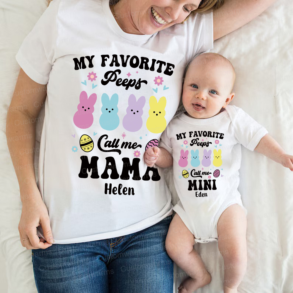 Personalized Family Happy Easter Matching Shirt | CWEaster71
