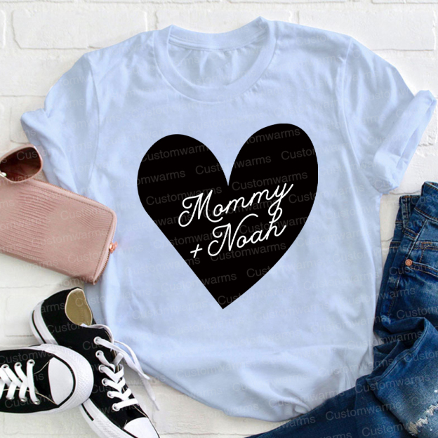 Personalized First Mother's Day Mommy and Baby Outfit | CWFamily62