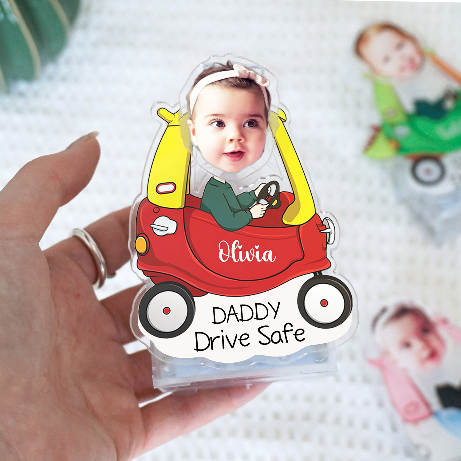 Personalized Kids Face Bobblehead Tabletop Ornament | CWToy124