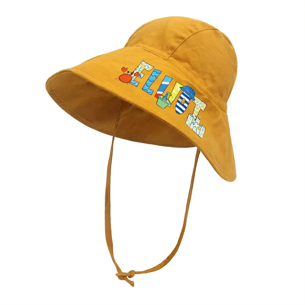 Personalized Cute Design Summer Bucket Hat for Comfort & Unique | CWBeach190
