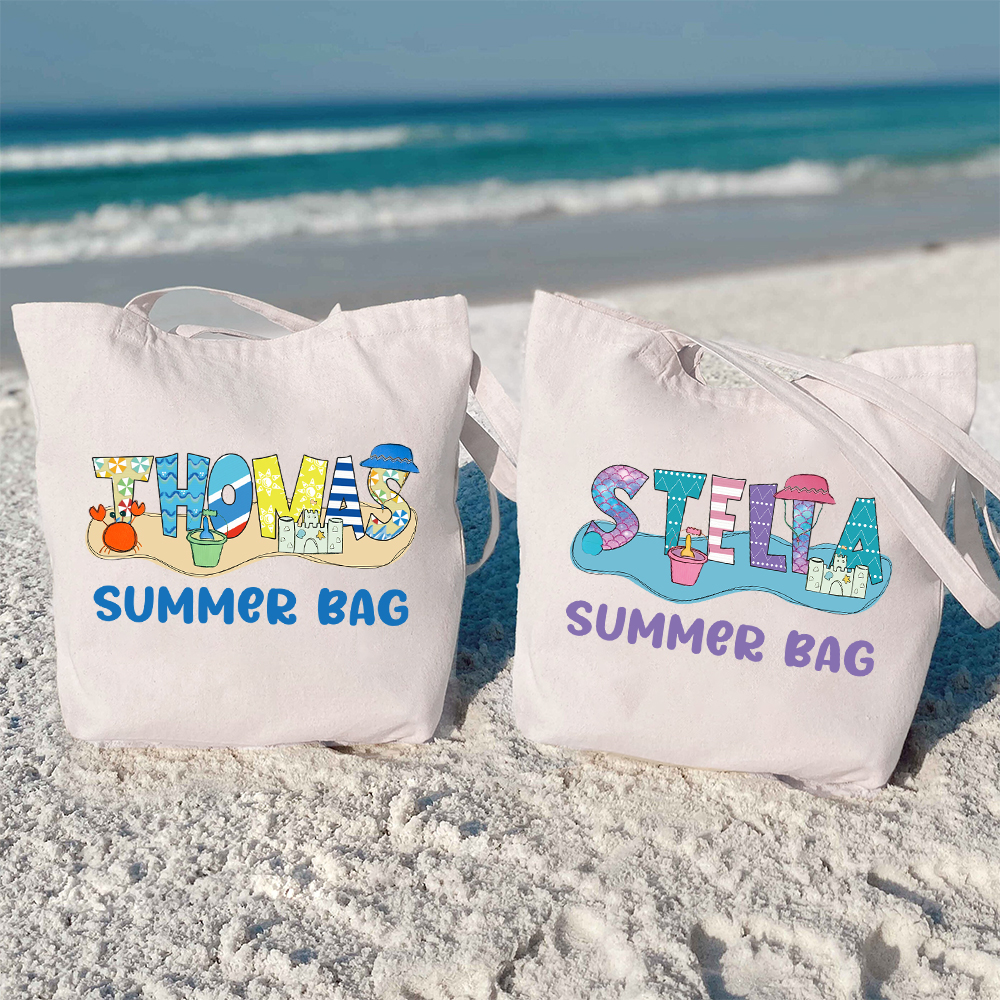 Personalized Kids Original Summer Beach Bag | CWBeach191