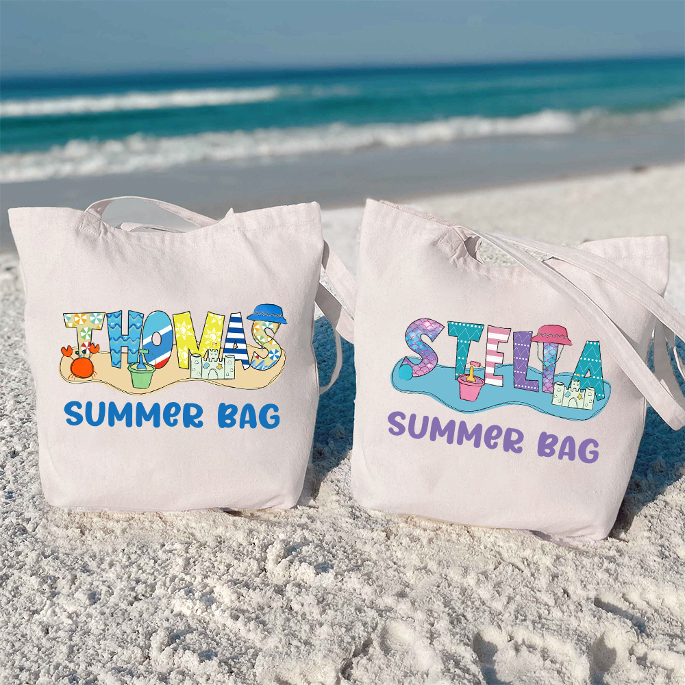 Personalized Kids Original Summer Beach Bag | CWBeach191