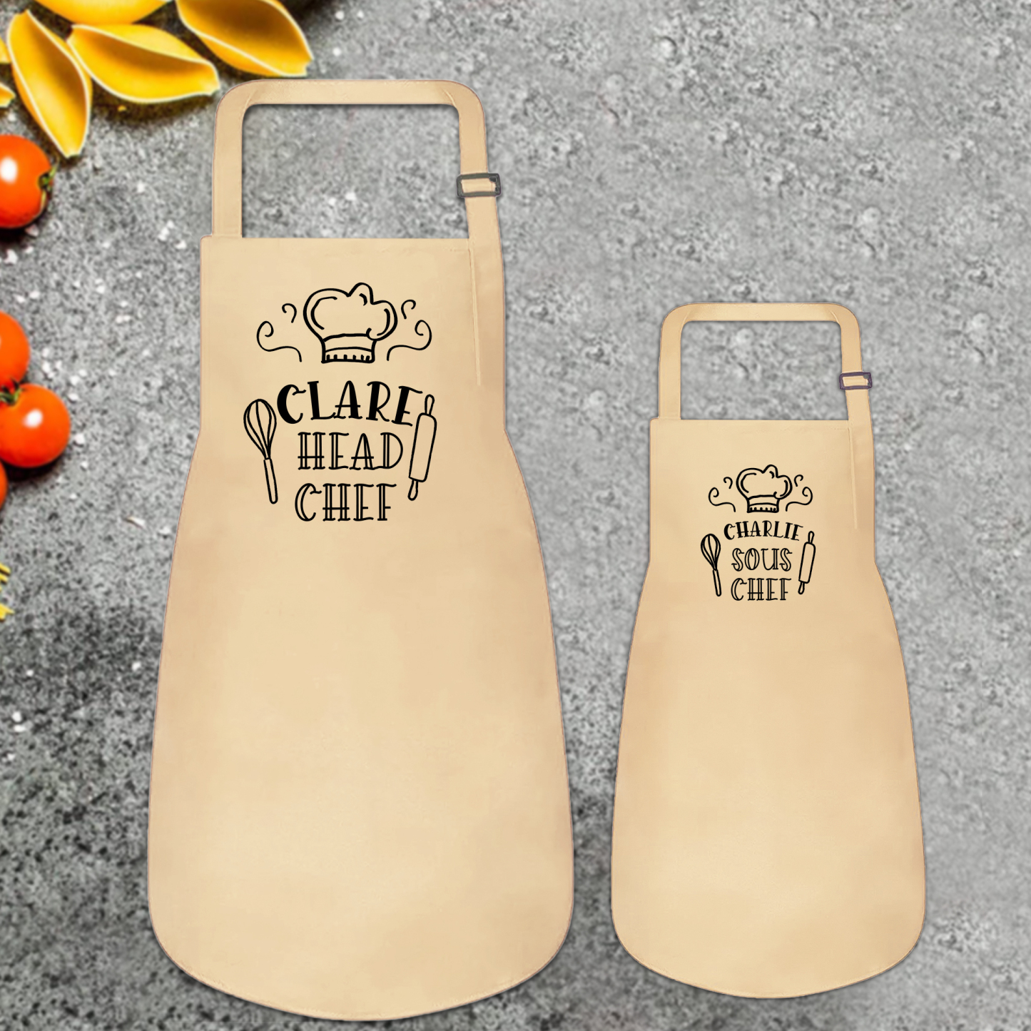 Personalised Multifunctional Waterproof Matching Family Apron | Apron29