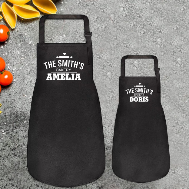 Personalised Multifunctional Waterproof Matching Family Apron | Apron3301