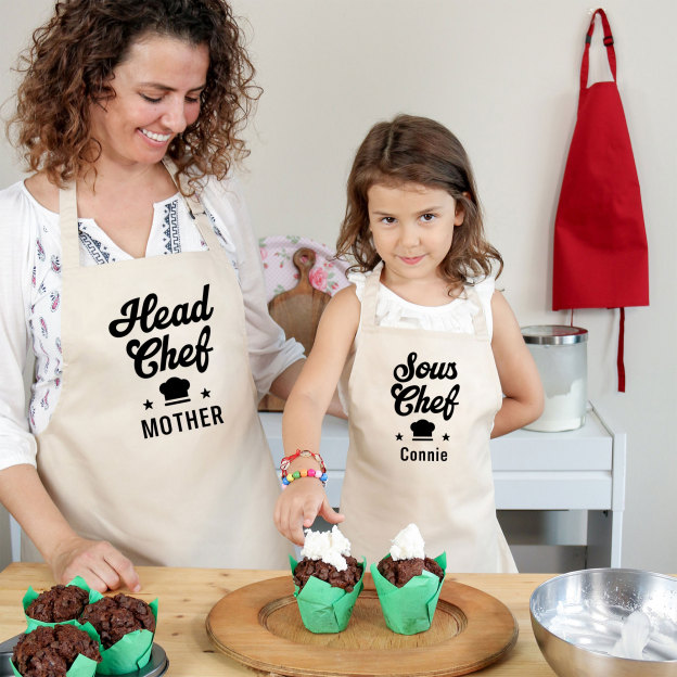 Personalised Multifunctional Waterproof Matching Family Apron | Apron3401