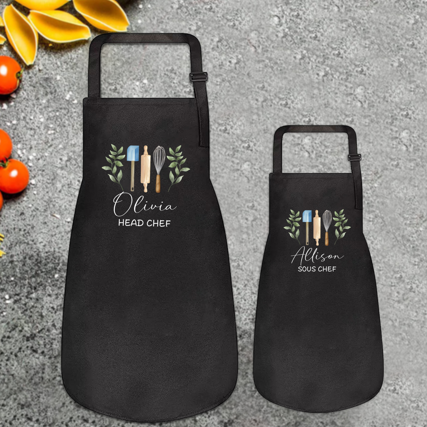 Personalised Multifunctional Waterproof Matching Family Apron | Apron36