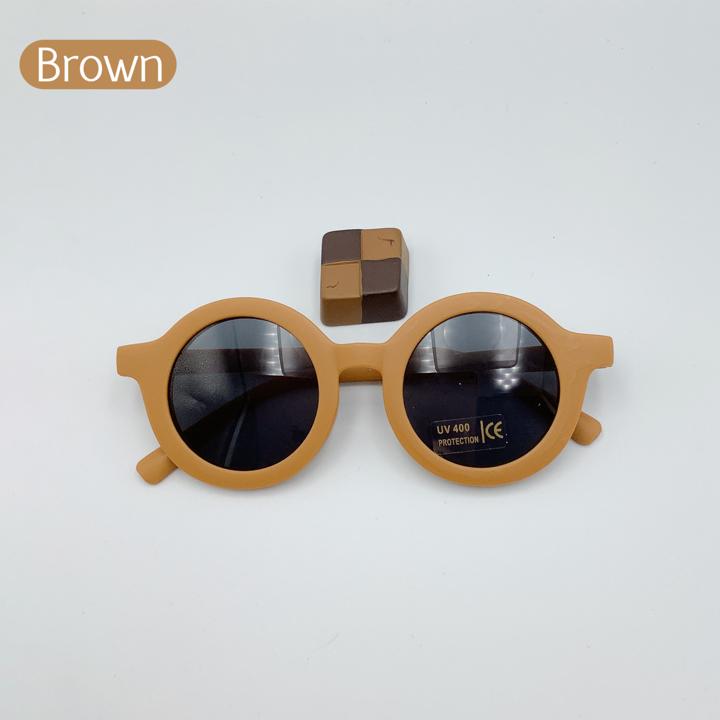 Personalized Daisy Sunglasses with Leather Case For Kids | GSBeach24