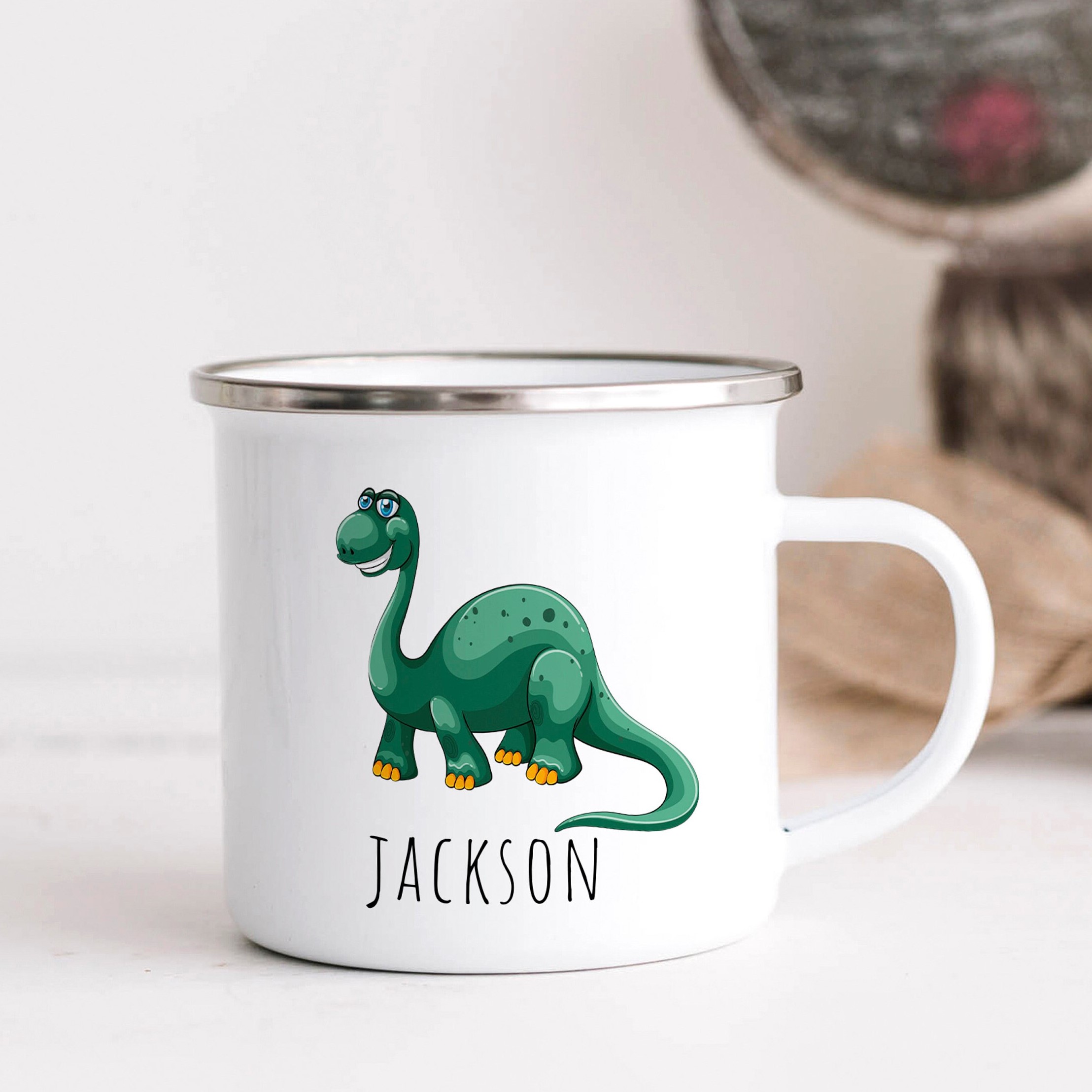 Personalised 12oz Dinosaur Mugs for Kids  | KidMug03