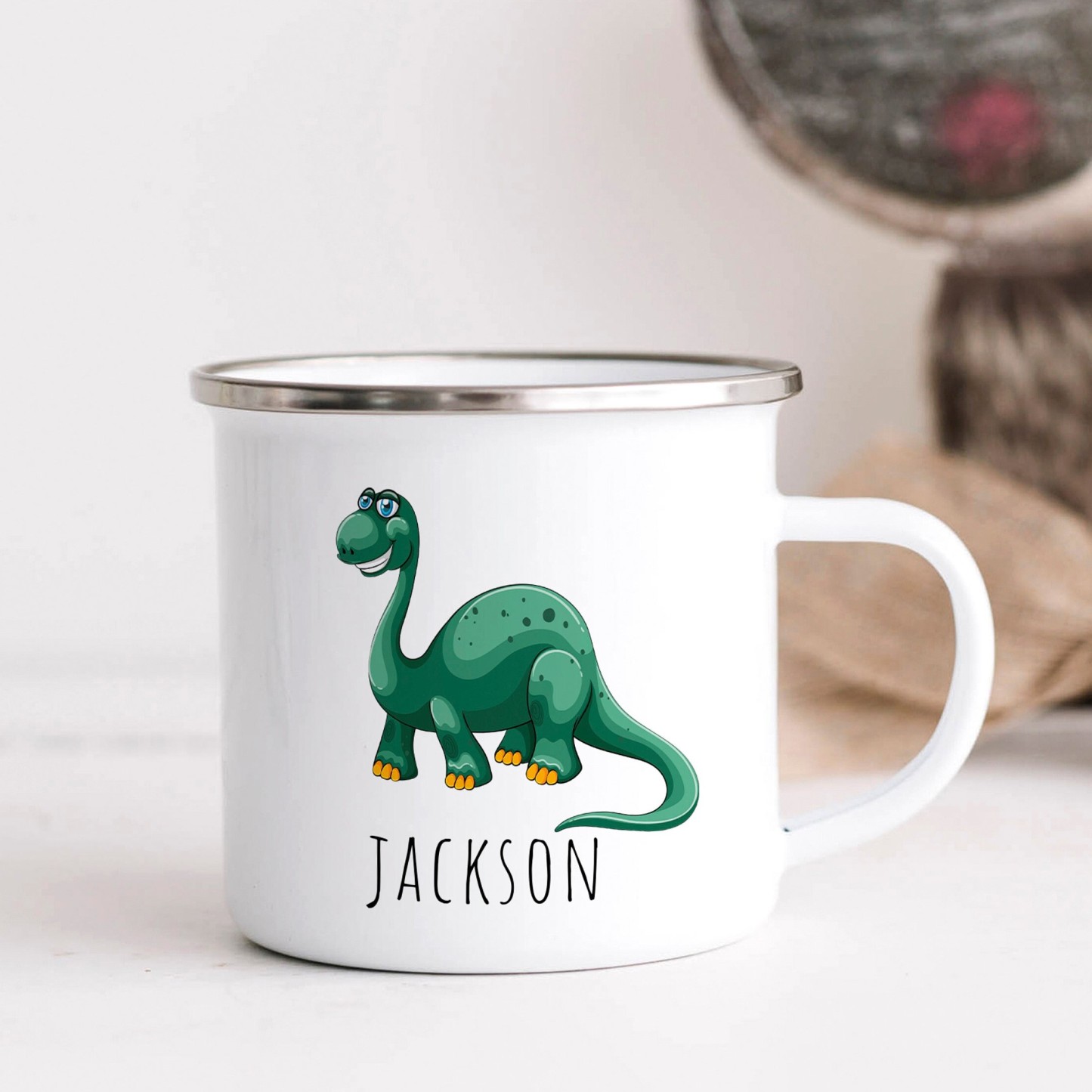 Personalised 12oz Dinosaur Mugs for Kids  | KidMug03