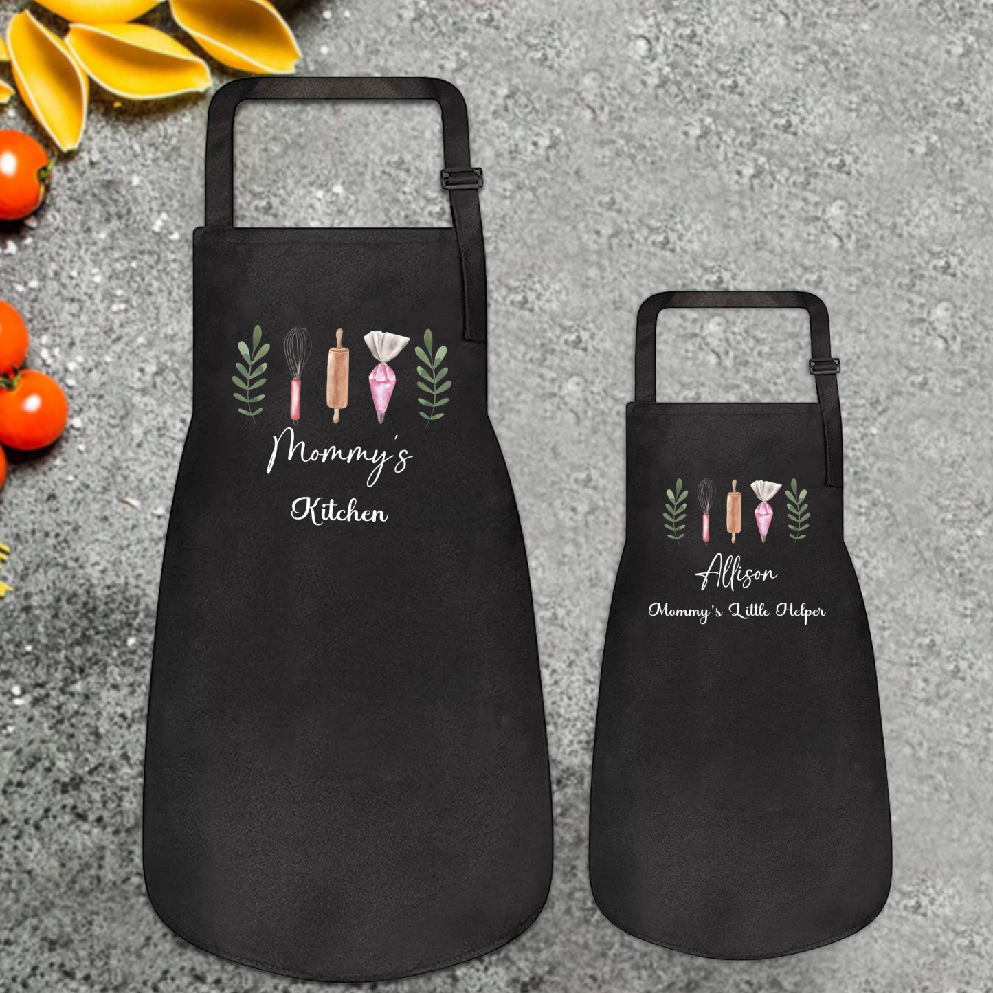 Personalised Multifunctional Waterproof Matching Family Apron | Apron40