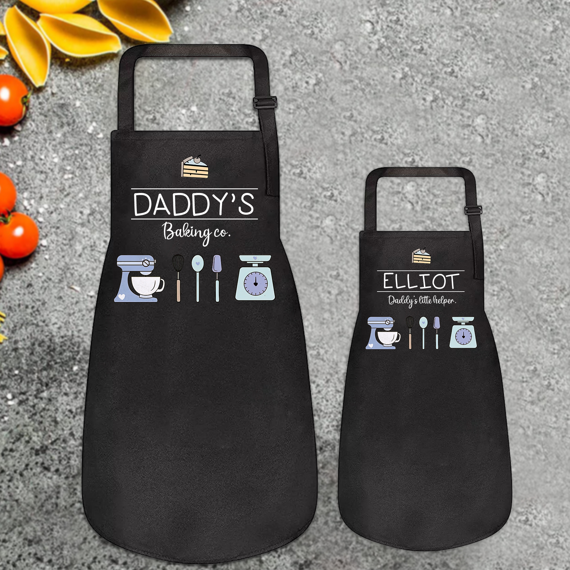 Personalised Multifunctional Waterproof Matching Family Apron | Apron43