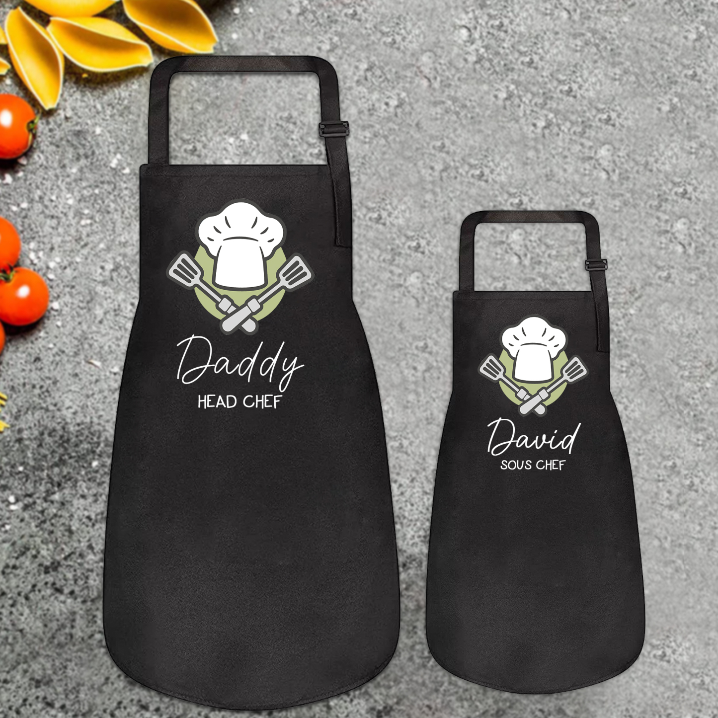 Personalised Multifunctional Waterproof Matching Family Apron | Apron45