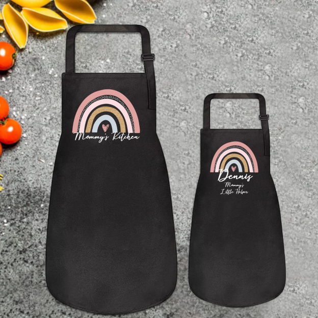 Personalised Multifunctional Waterproof Matching Family Apron | Apron47