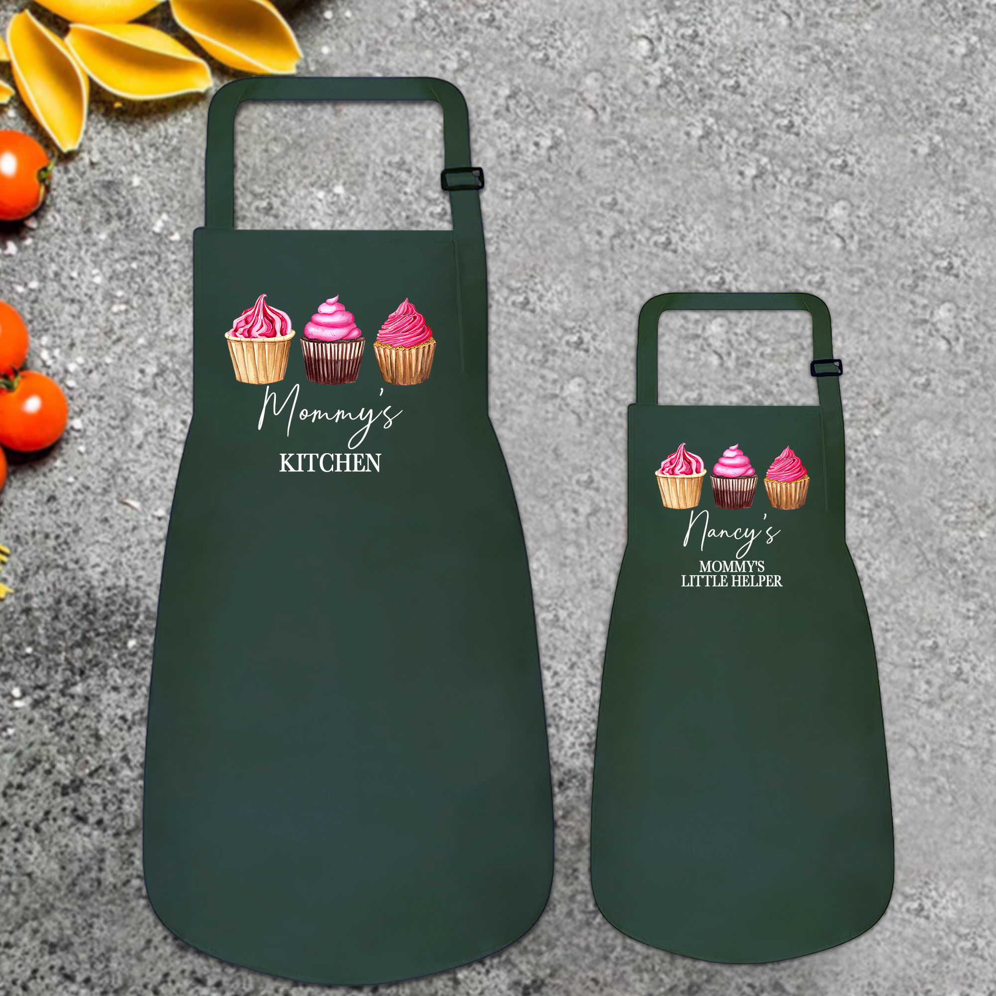Personalised Multifunctional Waterproof Matching Family Apron | Apron48