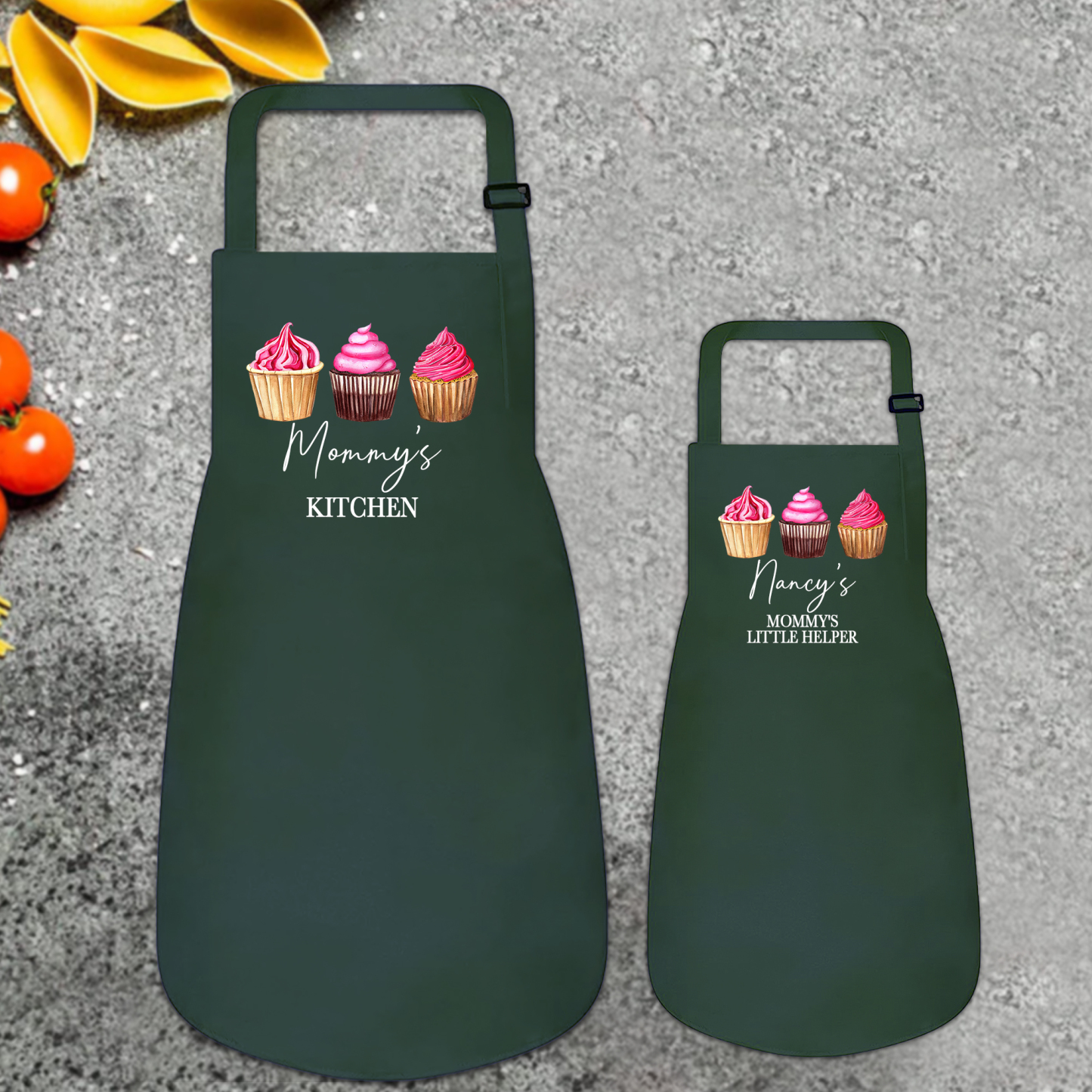 Personalised Multifunctional Waterproof Matching Family Apron | Apron48