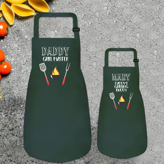 Personalised Multifunctional Waterproof Matching Family Apron | Apron50