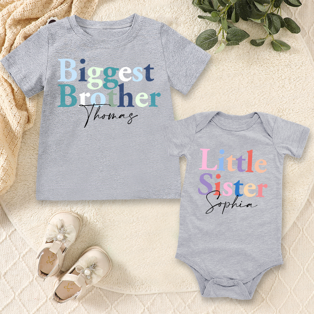 Personalized Matching Sibling Shirts | CWSibling01