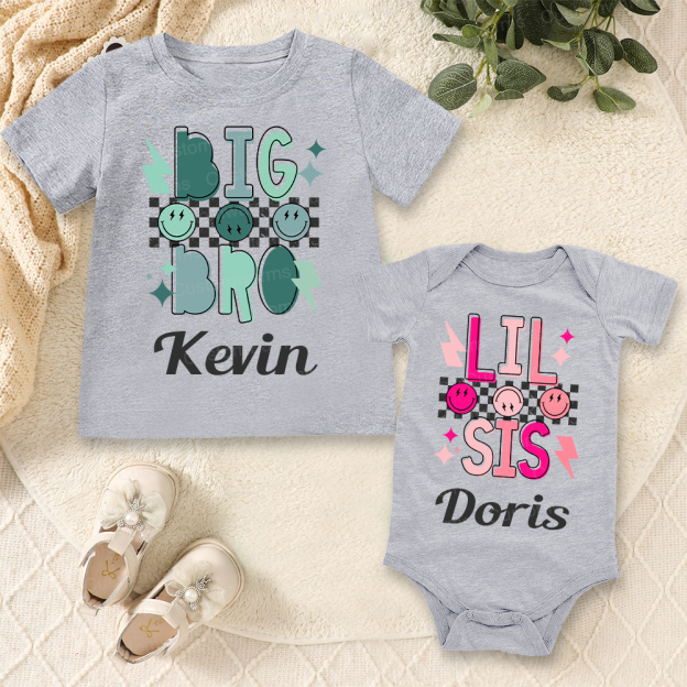 Personalized Matching Sibling Shirts | CWSibling03