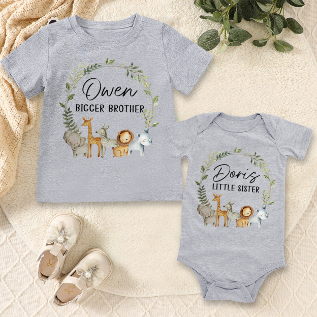 Personalized Matching Sibling Shirts | CWSibling06