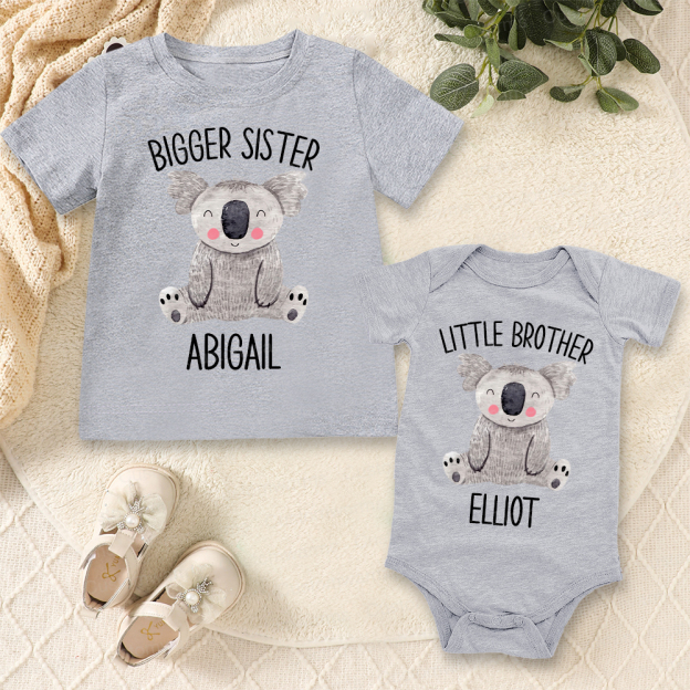 Personalized Matching Sibling Shirts | CWSibling07