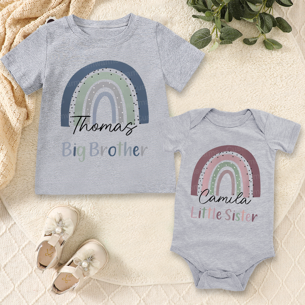 Personalized Matching Sibling Shirts | CWSibling09
