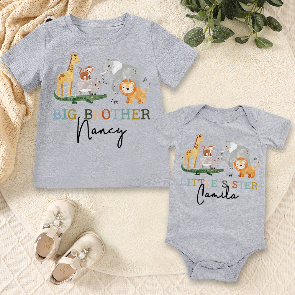 Personalized Matching Sibling Shirts | CWSibling12